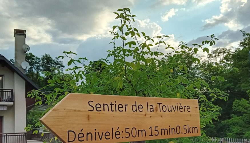 Réhabilitation du sentier de la Touvière